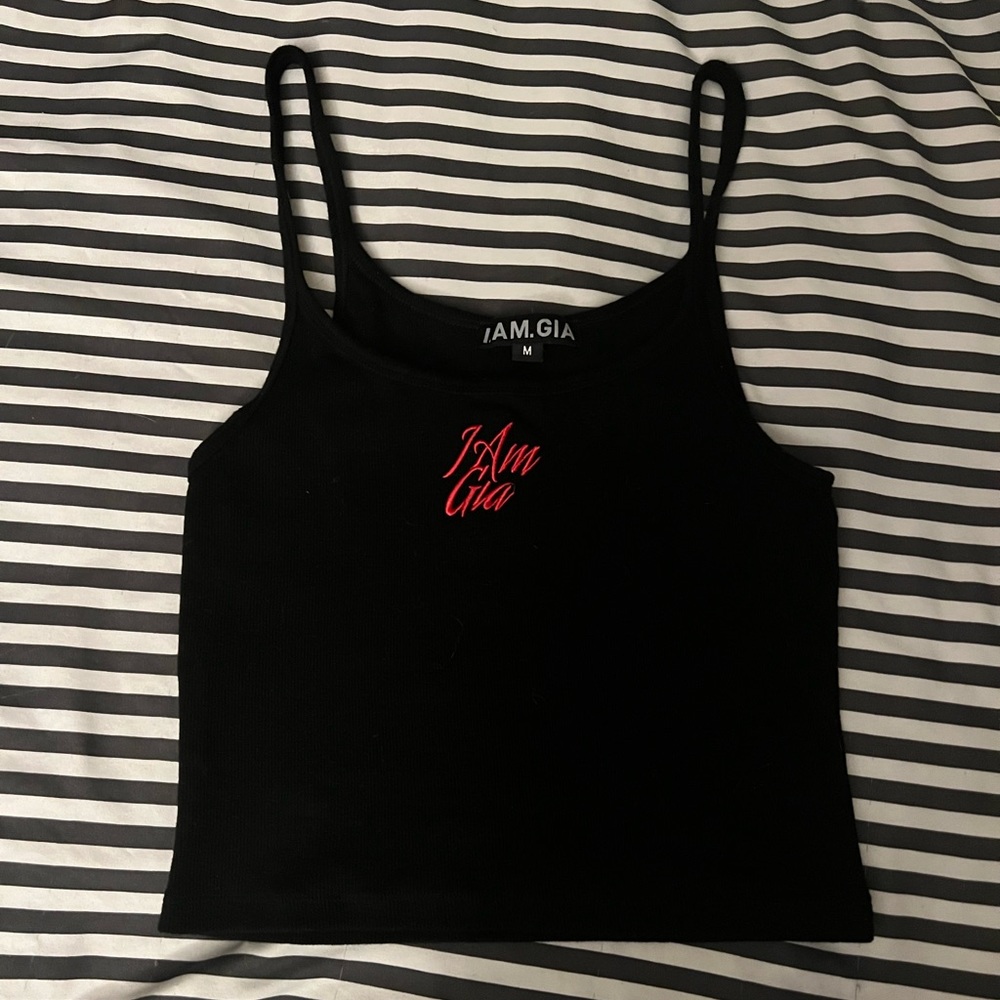 I.AM.GIA black cami tank